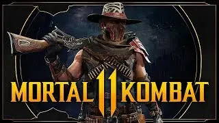 MORTAL KOMBAT 11 - Erron Black Gameplay Breakdown w/ Skins, Custom Variations, Special-Moves & MORE!