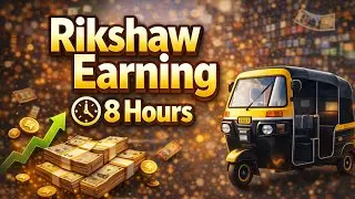 ८ तासांमध्ये कमवले?! Daily Earning vlogS#marathivlog #Mh46Rikshawala 