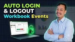 Excel VBA Login & Logout System | Workbook Open & Close Event in Nepali