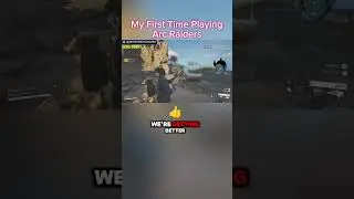 First Time Playing Arc Raiders! I was fighting for my life! #arcraiders #arcraidersgameplay #shorts