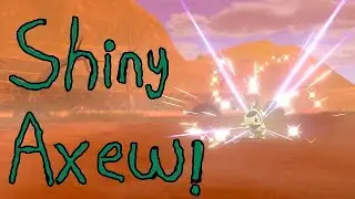 Shiny Axew after 237~ Encounters! (Phase 1) - Pokemon Sword