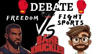 FIGHTSPORTS VS FREEDOM MARCH 24JULY24  #boxingdebate