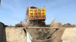 Heavy Stone Crushing Machine at Work | Satisfying Rock Breaking Process