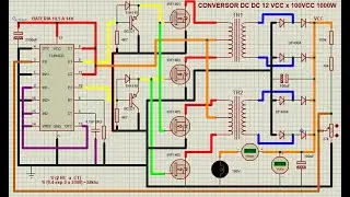 ESQUEMA CONVERSOR DC X DC 1000W 02 TRAFINHO