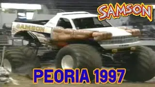 Samson Monster Truck RACING Highlights - Peoria 1997
