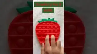 Strawberry Pop It ASMR🍓✨