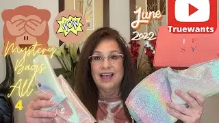 IPSY June 2022 MYSTERY BAGS ALL 4 Limited Edition 1 $30 Full Sizes & 3 at $14 00!! Rainbow Bling!!