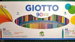Giotto set 90 colori matite Stilnovo e pennarelli