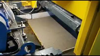 TDM hollow core slab extruder in action