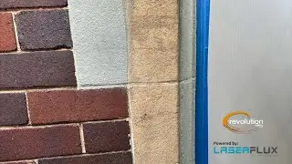 Sandstone laser cleaning restoration with 1000W pulsed laser
