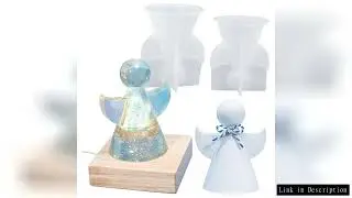 Angel Wing Silicone Molds Set Epoxy Resin & Candle Making Christmas DIY Home Decor Religious Gifts,