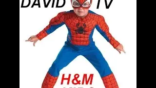 ВЛОГ Костюм человека-паука и обновки с примеркой Spiderman suit H&M Kids Collection 2015 mit Anprobe