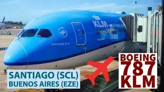 Boeing 787-9 KLM Recorrida total - bautismo en Buenos Aires