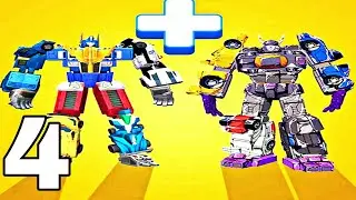 Superhero Robot Merge Master Game - Part 4 Levels 61-80 Infinity Reached - Android ios Gameplay