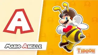 Apprends l'alphabet avec Super Mario Bros ⎜Tidoon