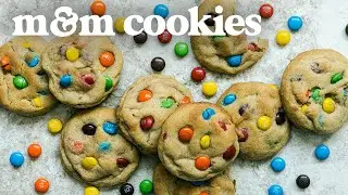 RAINBOW M&M Chocolate Chip Cookies Recipe | EVERYDAY EATS