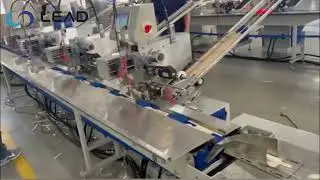Automatic packing machine: Packing machine for napkin chopstick , toothpick, knife, fork, and spoon
