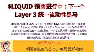 $LIQUID 预售进行中：下一个 Layer 3 统一流动性黑马