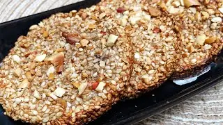 Only 3 ingredients healthy cookies l no flour cake, no sugar, no eggs l Recipe The perfect plate 🍽️ 