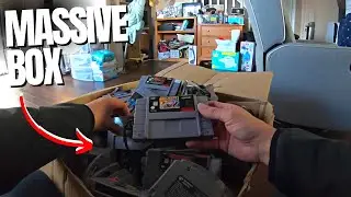 ЦЕЛАЯ КОРОБКА игр Super Nintendo...