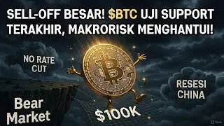 BTC - BTC Drop Dibawah $100K: Fed Bunuh Harapan Rate Cut! | ETH BNB