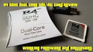 R4 SDHC dual core 3DS/DSi micro sd cart review