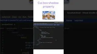css box shadow property#html #webdevelopment #frontend #css #shadow #property #education #cse