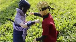 Naruto Shippuden: Naruto vs Sasuke Stop Motion Animation