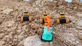Kids Playing Toys from Sand | Bruder Trucks, Cars...#subscribemychannel #toys #truck 