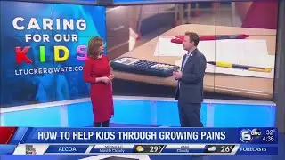 How to help kids through growing pains