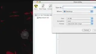 How to create a password protected dmg file