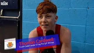 Thomas Cardwell | Post Fight Interview | 57kg Youth Cadet Quarter Finalist