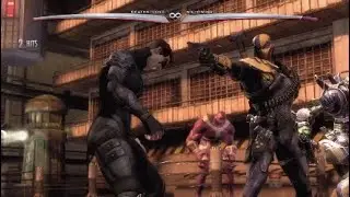Injustice GAU: Deathstroke's Super Move on All Characters