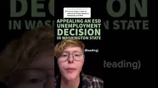 Appealing an ESD Unemployment Decision in Washington State