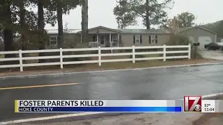 Foster parents killed in Hoke County remembered