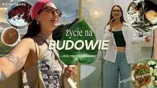 BUDOWLANY VLOG🌊 // update budowlany / wchodzą nowe ekipy / Sonia🐶 / dilowanie z niepokojem / ogr&oacute;d🪴