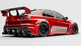 AI created 2026 Mitsubishi Lancer EVO 11 Concept