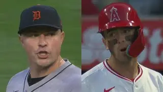 Zach Neto Homers on First Pitch, then Skubal Strikes Him Out on Next at-bat as Two Exchange Words