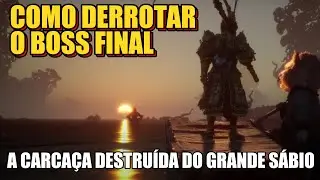 COMO DERROTAR A CARCAÇA DESTRUÍDA DO GRANDE SÁBIO - O BOSS FINAL DE BLACK MYTH WUKONG