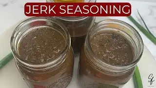 THE BEST HOMEMADE JERK SEASONING || JERK SEASONING RECIPE || DIY JERK SEASONING #jerksauce