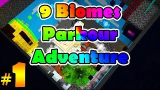 Minecraft: 9 Biomes Parkour Adventure | RISKY Jumps