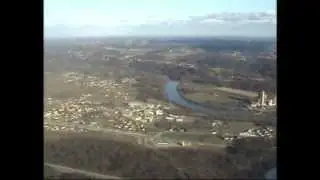 Anflug auf Graz Thalerhof