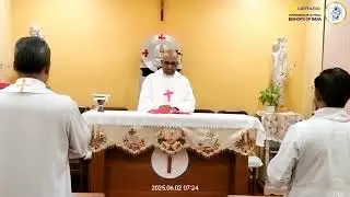 Holy Mass by Fr. Christopher Vimalra @ Archbishop's House Chapel, Delhi - 2 June 2025