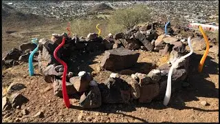The Sacred Rock Circles on a Mountain