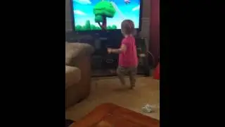 Dancing to paw patrol