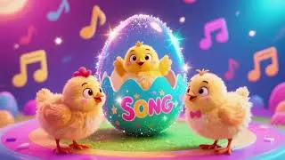 Sparkly Egg Surprise! 🥚✨ | Counting with Fluffy Chicks