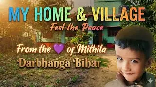 Village Tour Bihar 🌿 | Pure Desi Nature, Weather & Roads | Mithila Darbhanga, Bihar @vrajdivine7