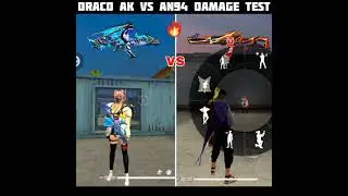 Free fire Evo Ak vs AN94 Incubator top damage ability Test#||Free fire
