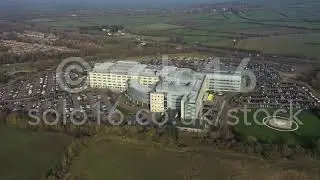 Great Western Hospital, Swindon (Aerial/Drone Shots) - THIS FOOTAGE IS FOR SALE.