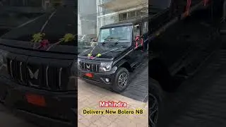 Delivery OF New Mahindra Bolero N8 #automobile #dreamcar #bolerolover #offroad